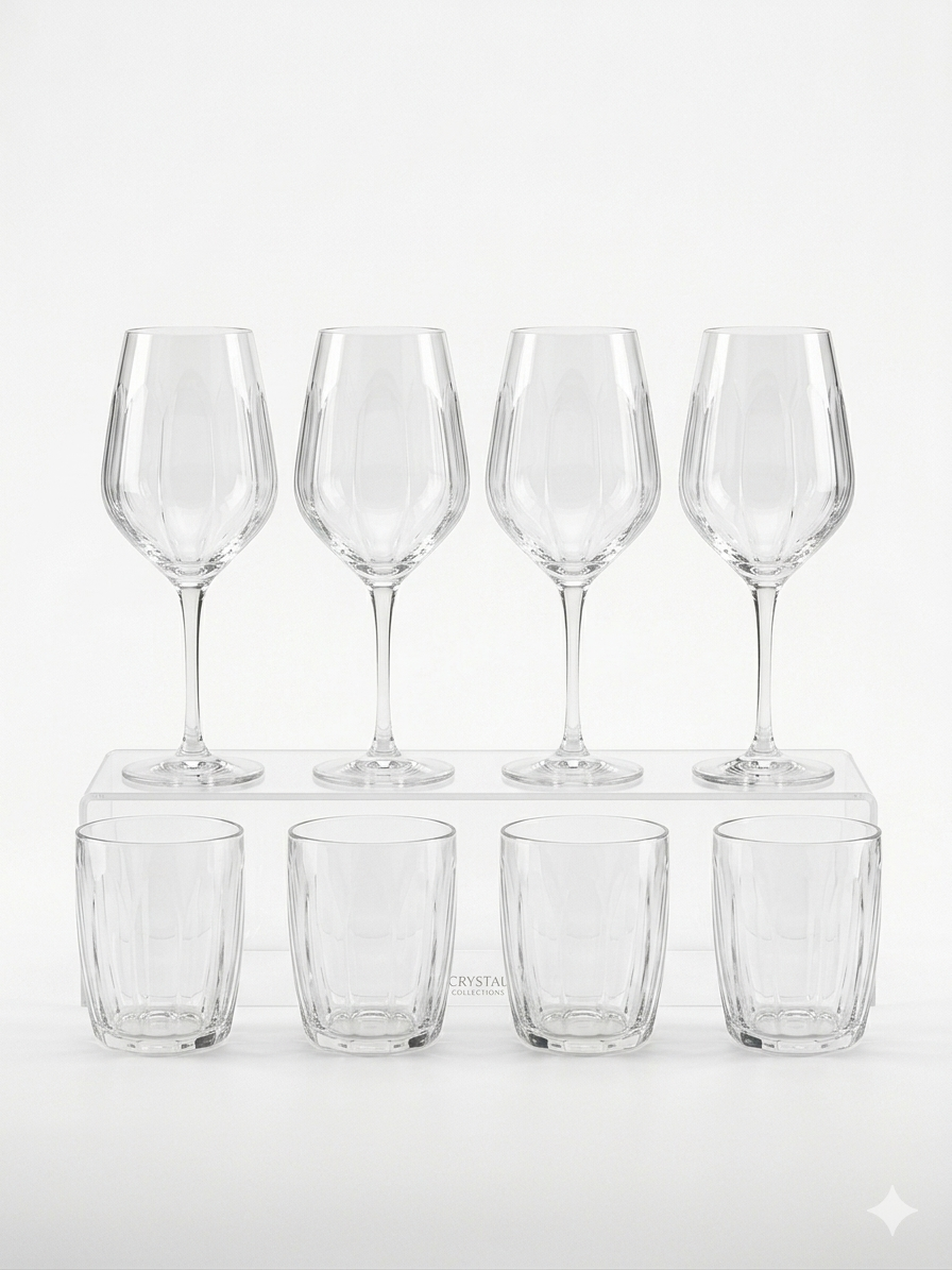 Bicchieri set Incontri 4 + 4 – Bormioli Rocco
